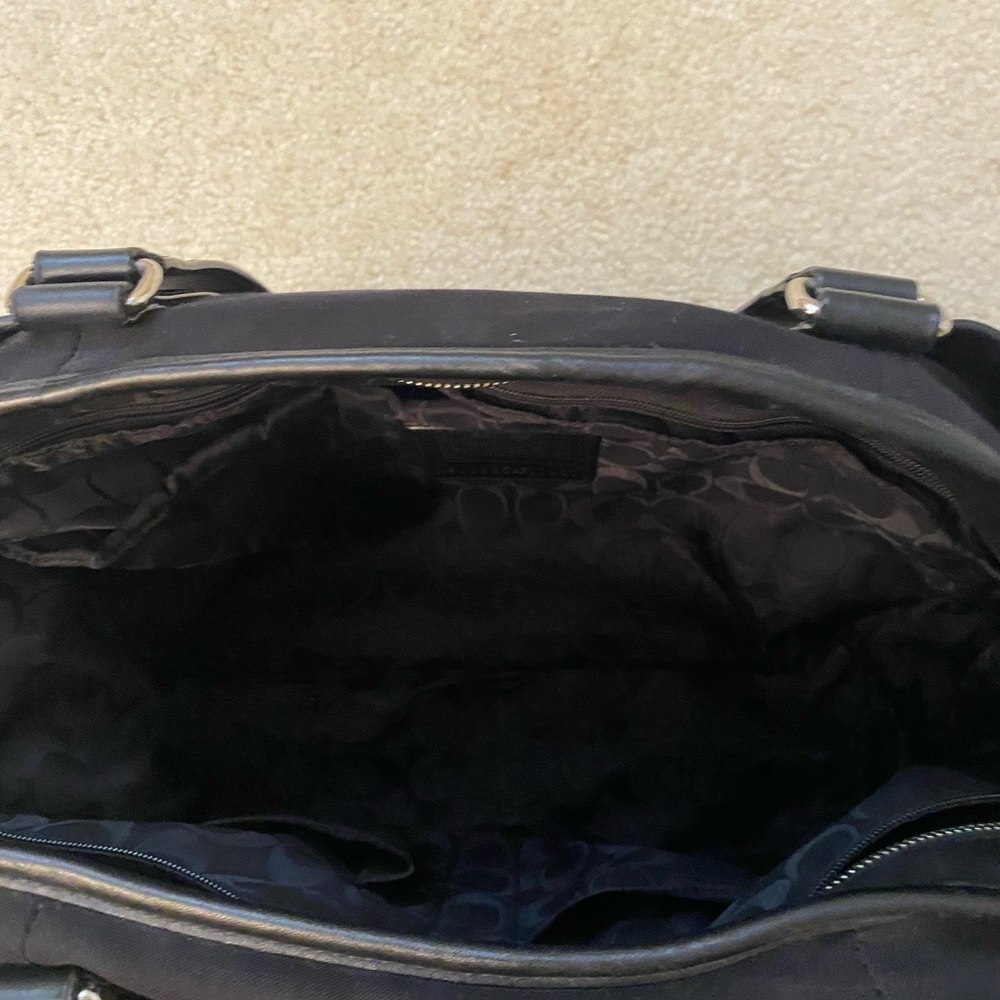 Coach Diaper Bag / Tote Black - Picture 4 of 5